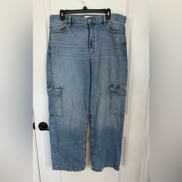 studio blue Denim - Studio Blue Casual Blue Denim Cargo Pants